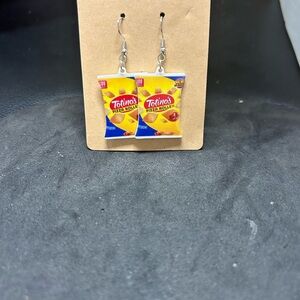 B3G1 Pizza Roll Earrings